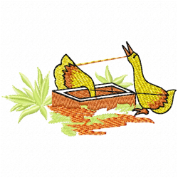 Ducks And Goose Embroidery Design 11 Ducks And Goose Embroidery Design 11